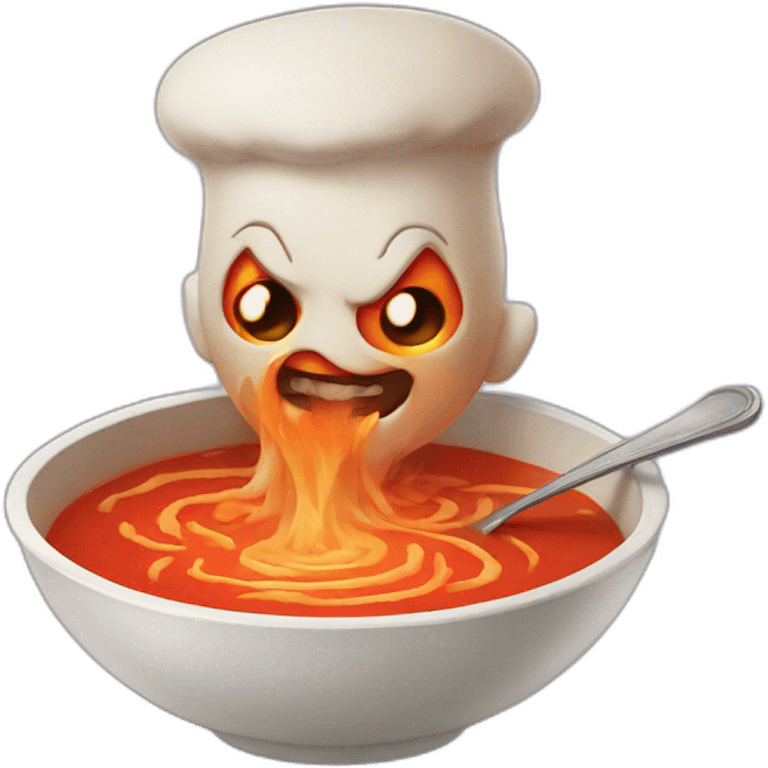 soup satan emoji