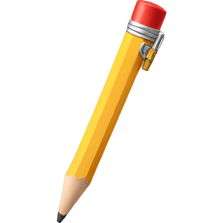 pencil with cap emoji