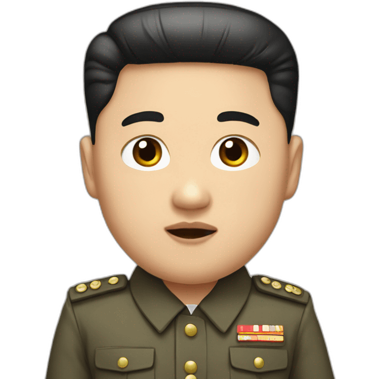 Kim Jung un emoji