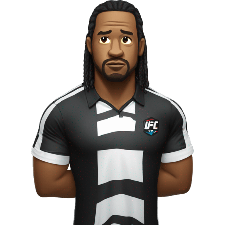 ufc referee herb dean shrugging his shoulders emoji