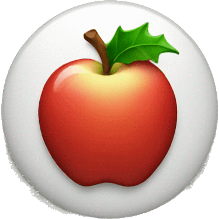 Christmas Apple logo emoji