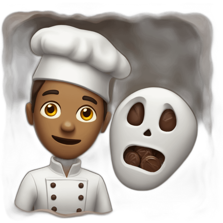 haunted chocolatier emoji