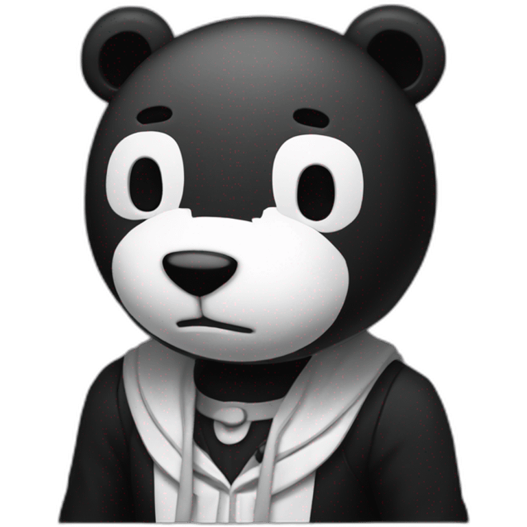 Danganronpa monokuma emoji