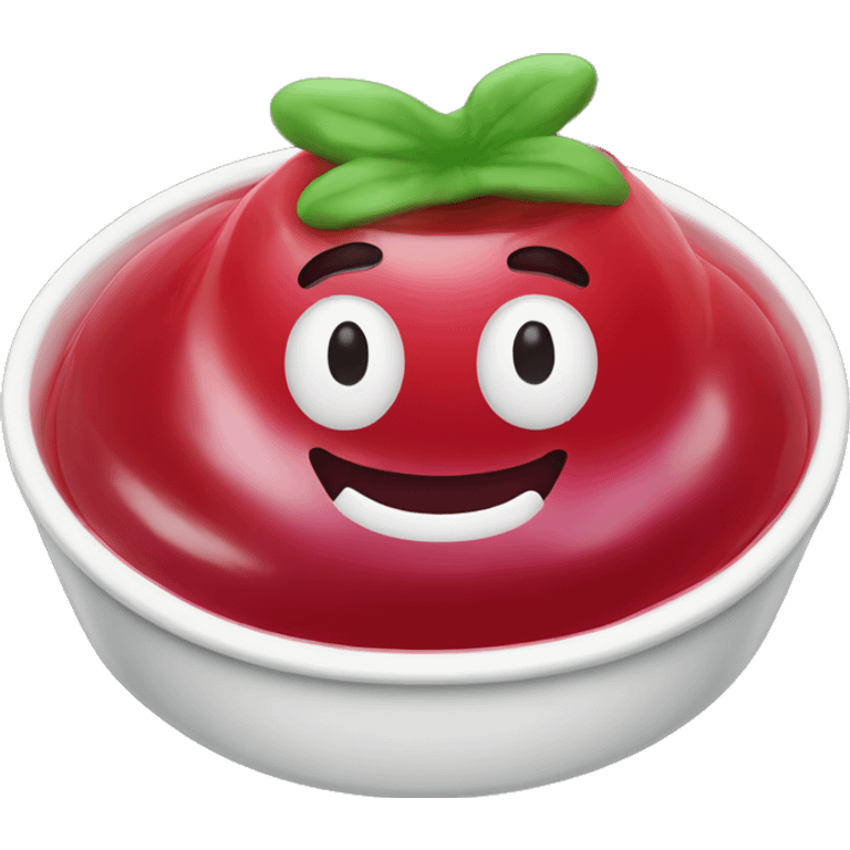 Jello in a bowl  emoji