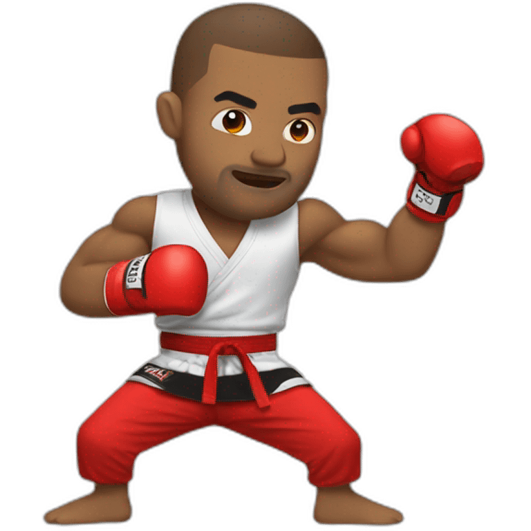 Mixed martial arts emoji