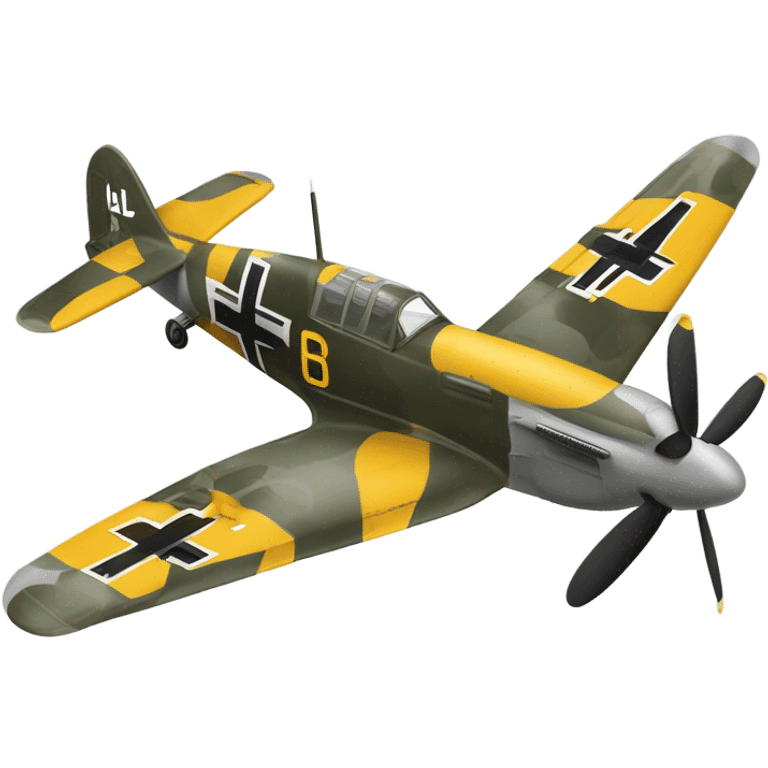 Bf109 aircraft  emoji