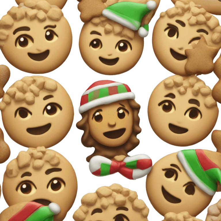 Christmas cookies emoji