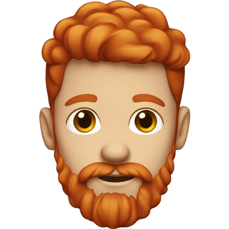 red head boy with spanish beard emoji