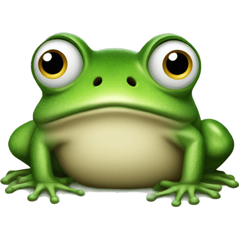 frog from yeeps hide and seek  emoji