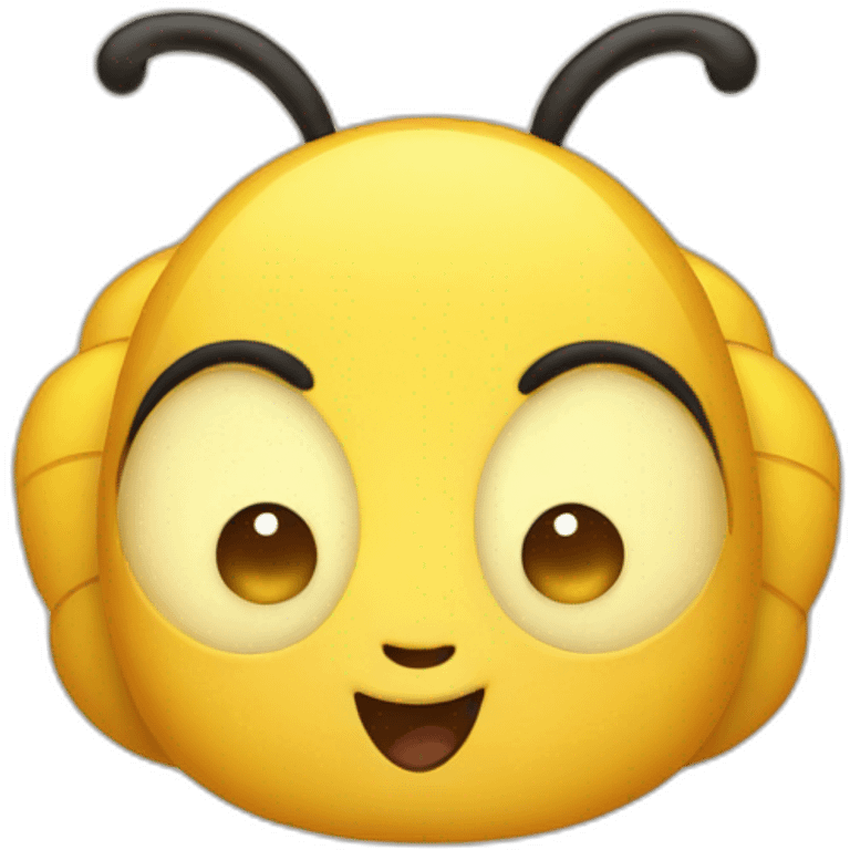 Cute bee emoji