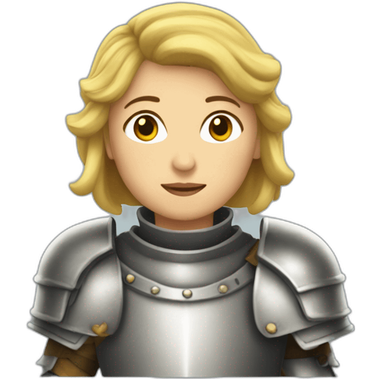 Jeanne d'arc étendard emoji