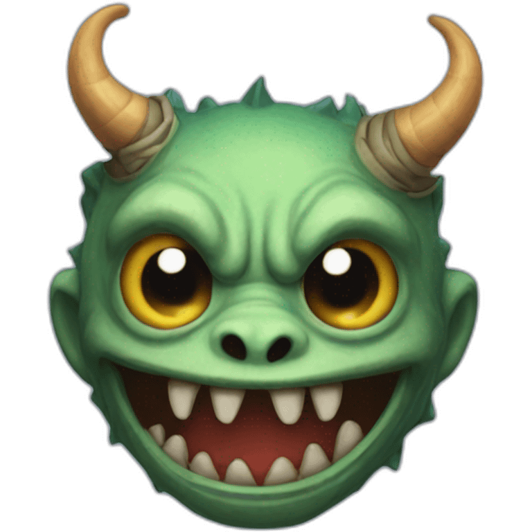 Monstre emoji