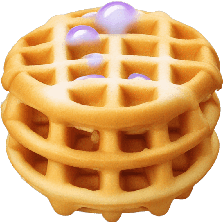 Bubble waffle emoji