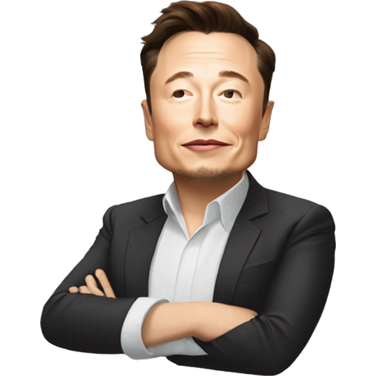 Elon Musk qui dort emoji