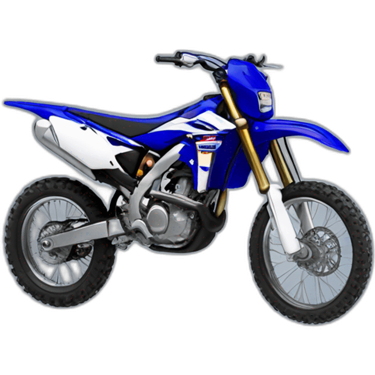 Motocross yamaha emoji