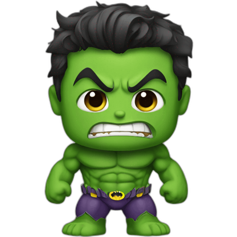 Batman as hulk  emoji