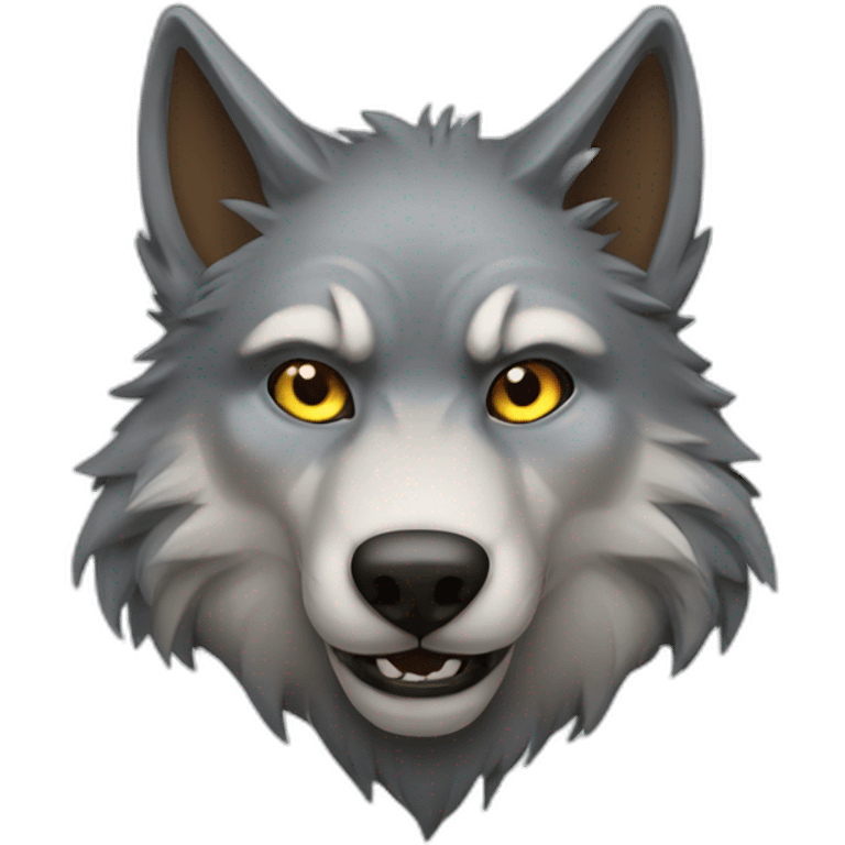 Loup garou emoji