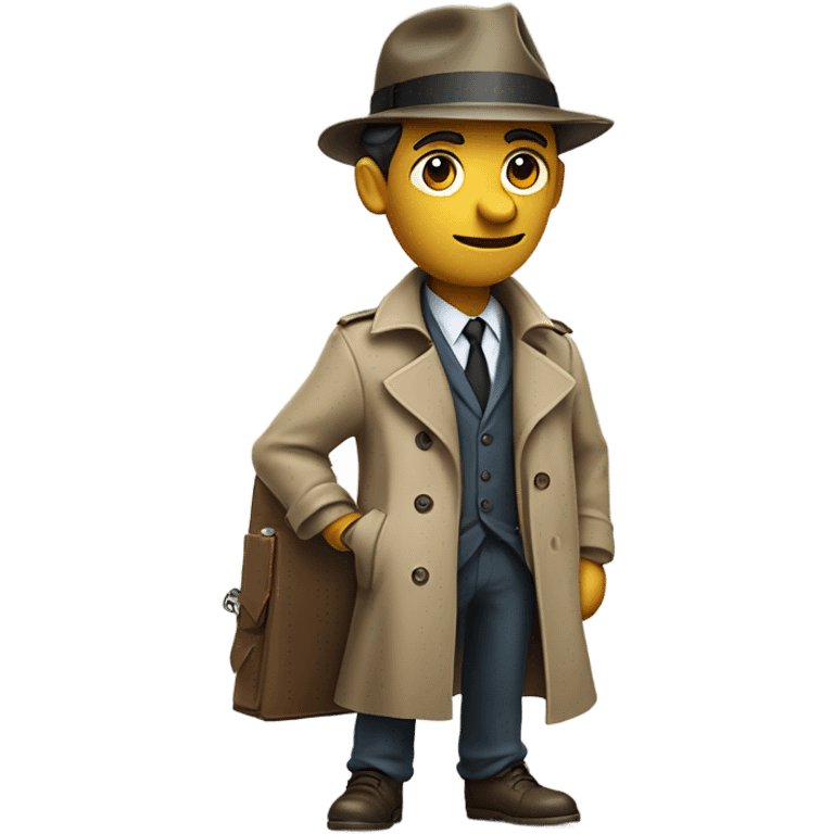 a man detective emoji