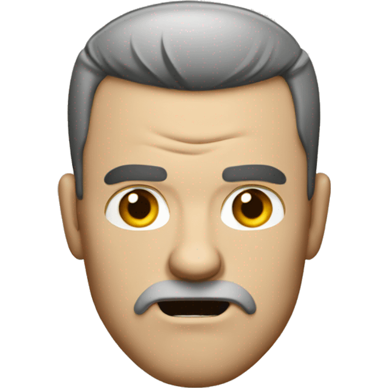 Angry man caucasian emoji