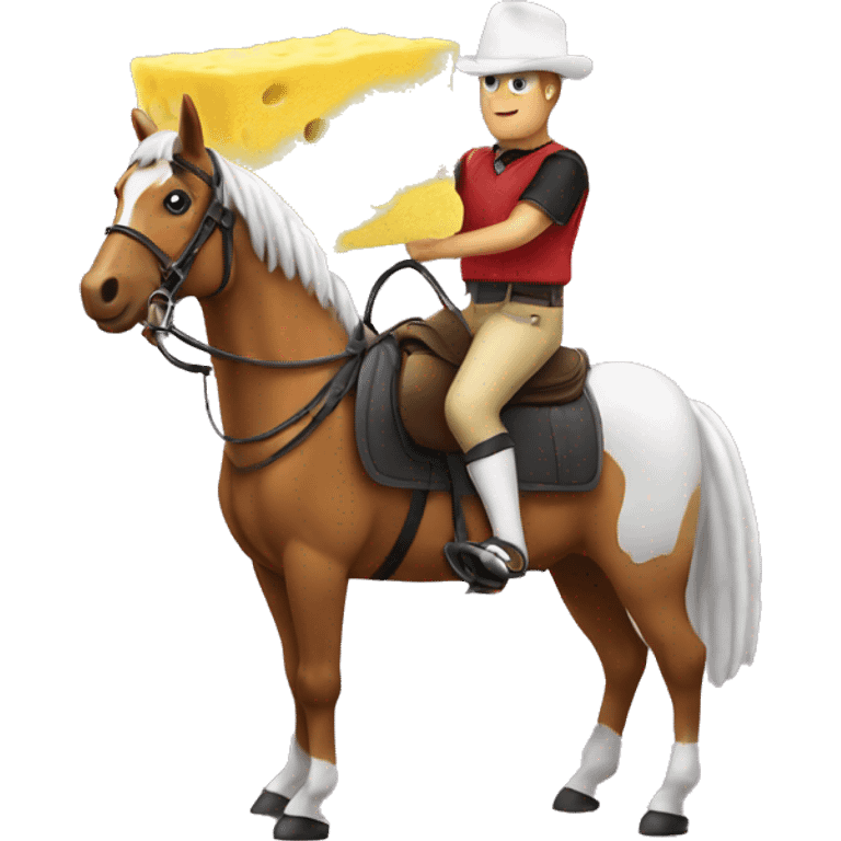 sponge on a horse  emoji