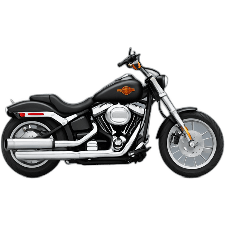 Harley davidson street bob emoji