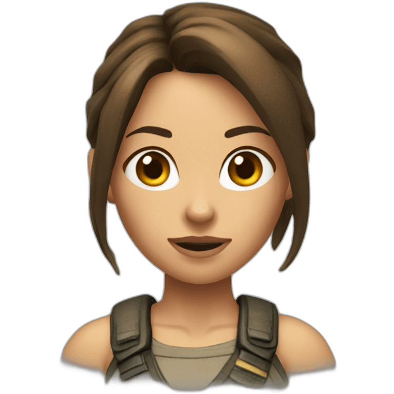 lara-croft emoji