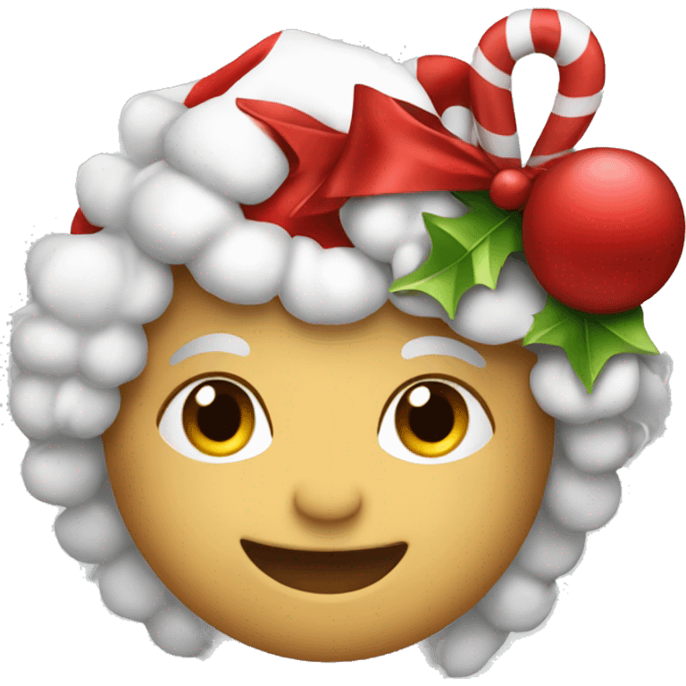 Christmas love emoji emoji