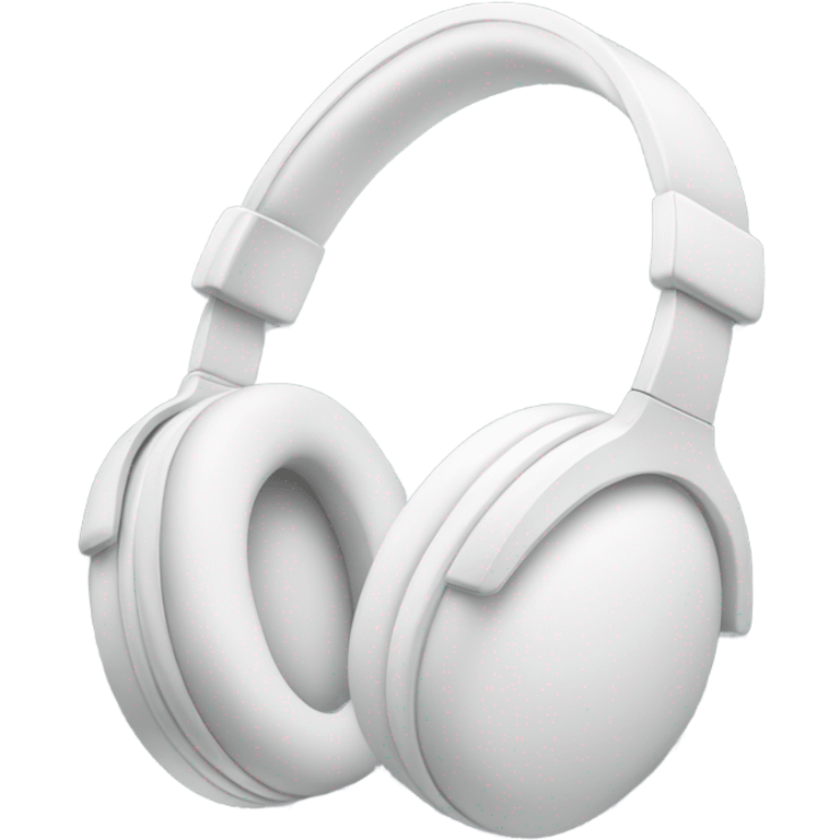 White headphones  emoji