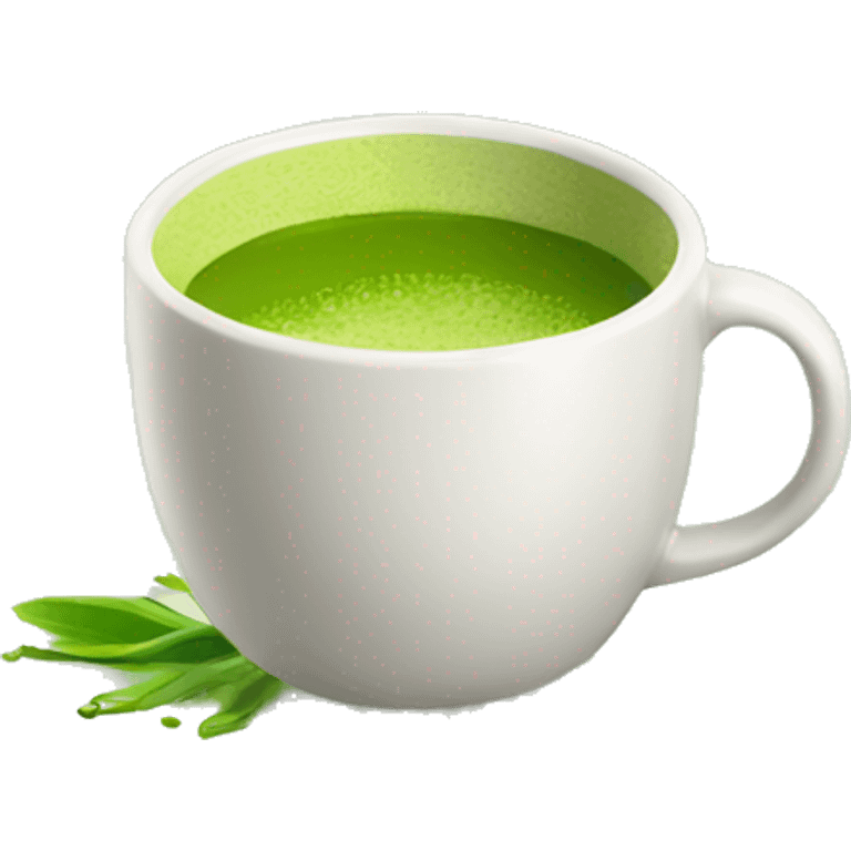 Matcha mug emoji