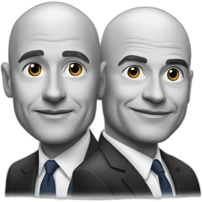 Alain Berset with Donald Truman emoji