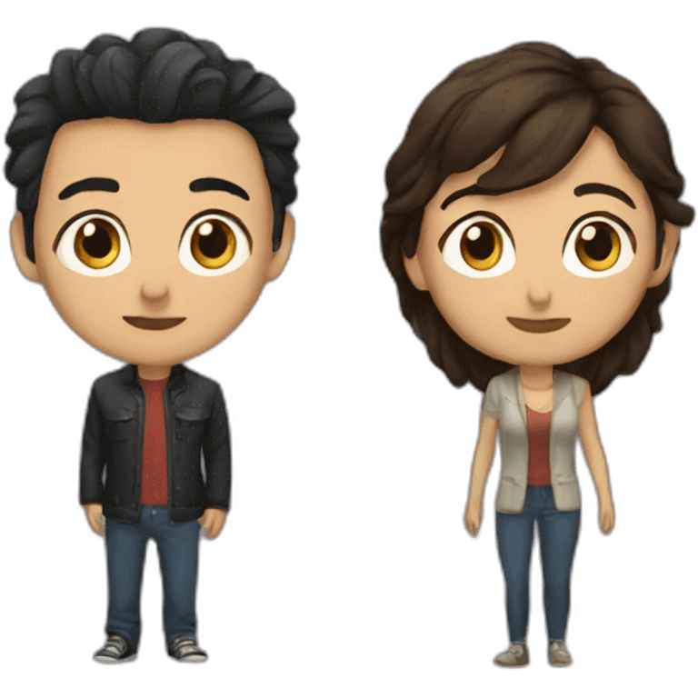 Elaine and Alex emoji