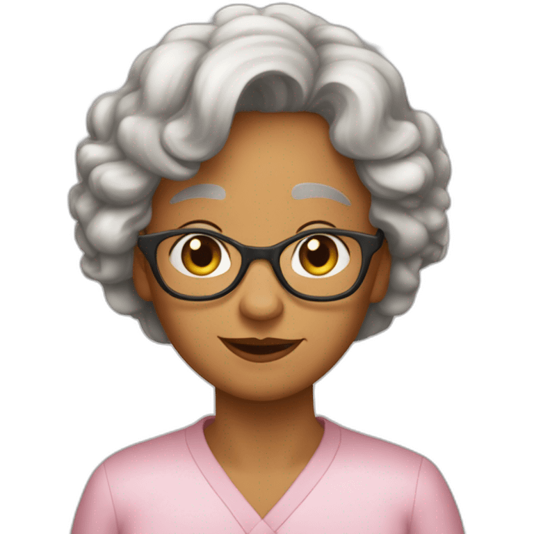 Mamie sur papie emoji