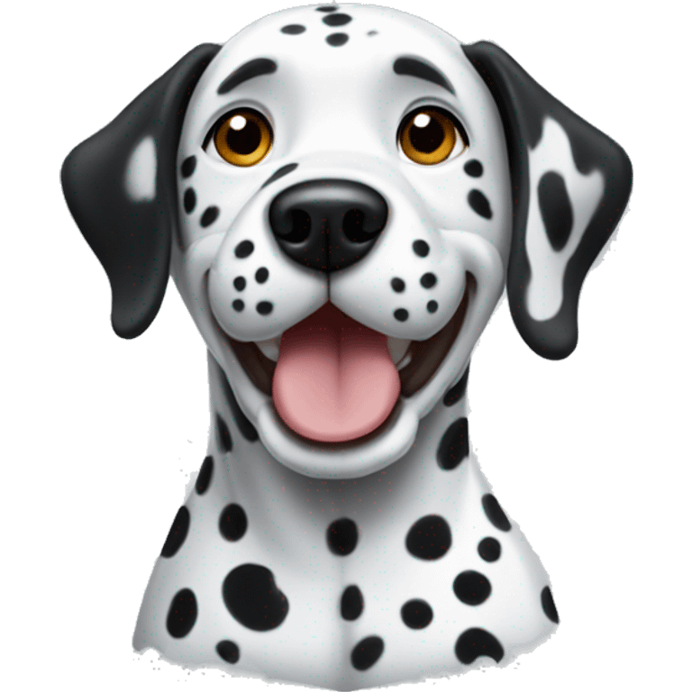 Dalmatian dog emoji