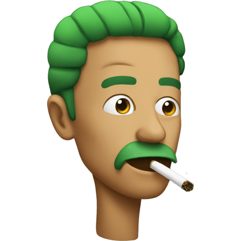 Emoji weed smoker  emoji