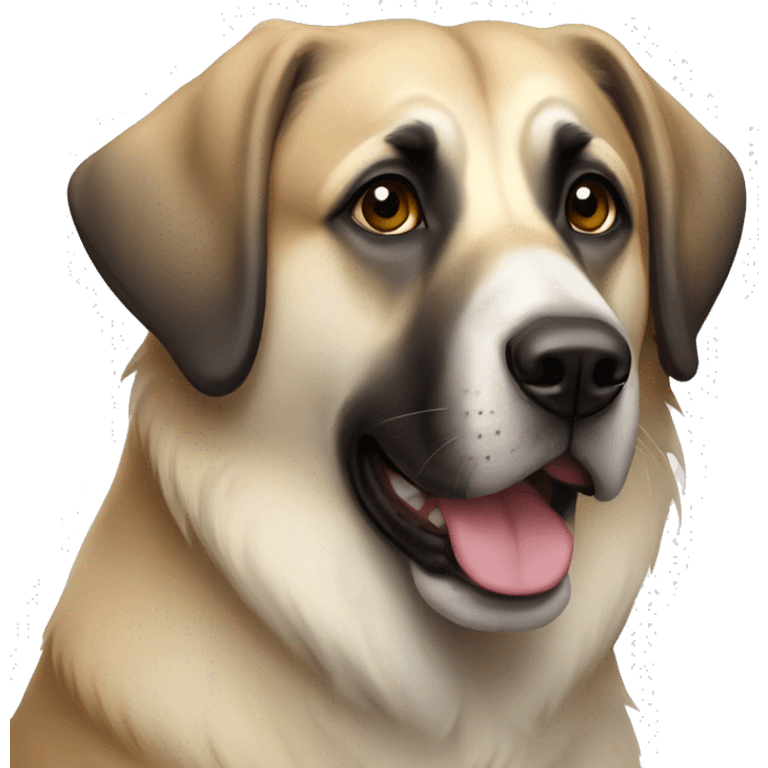 Anatolian shepherd princess emoji