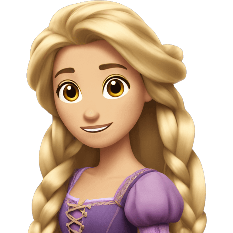 Rapunzel Tangled emoji