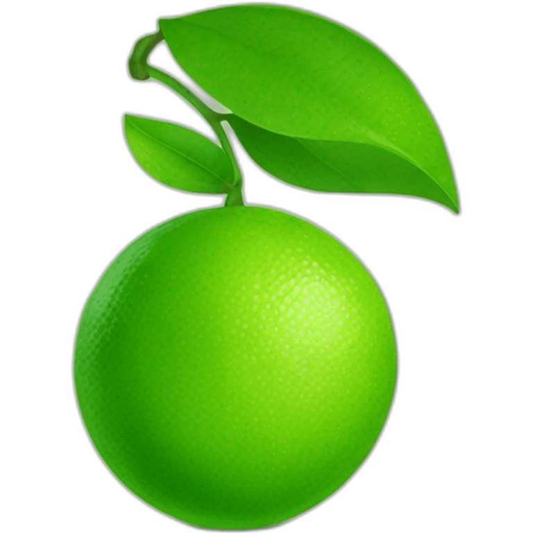 Lime emoji