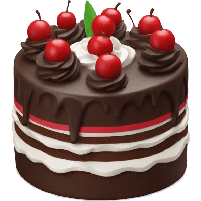 Black Forest cake emoji