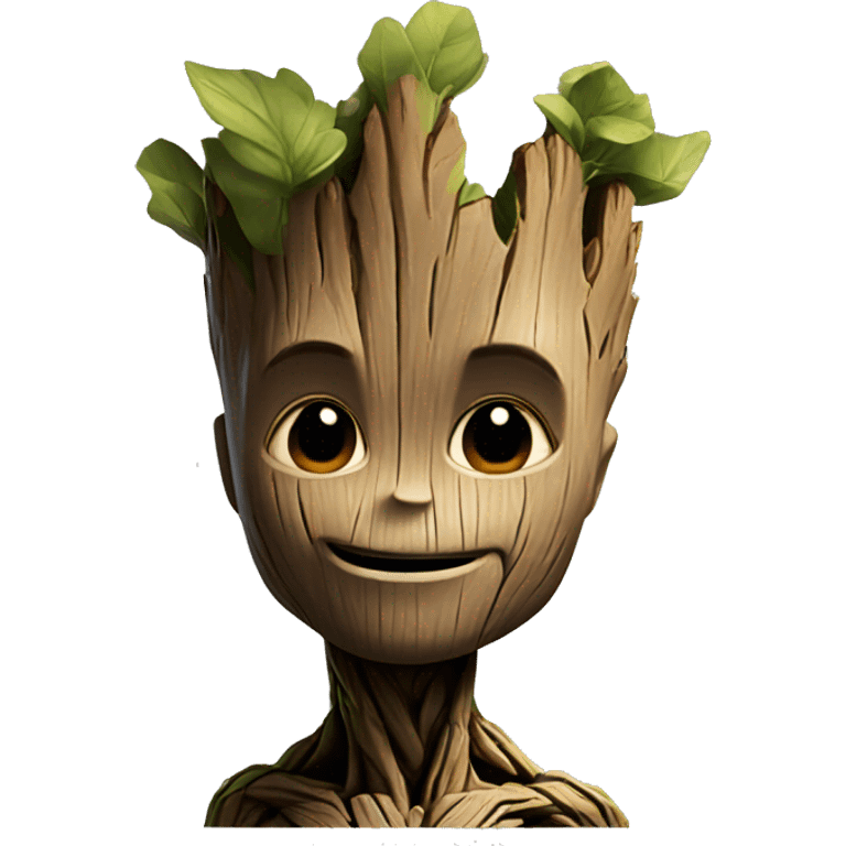 Groot from MCU emoji