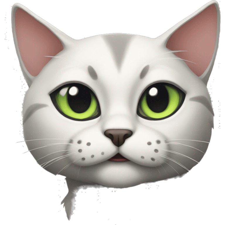 Wicked cat emoji