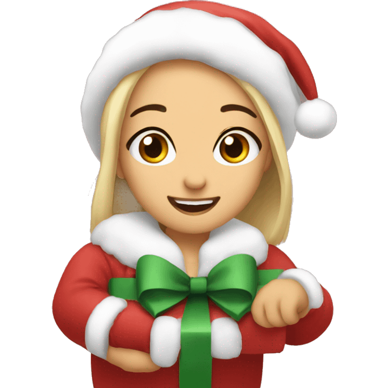 christmas rosa emoji cute  emoji