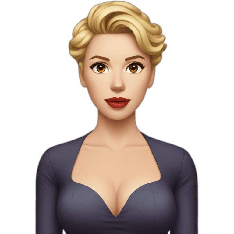 Scarlett Johansson emoji