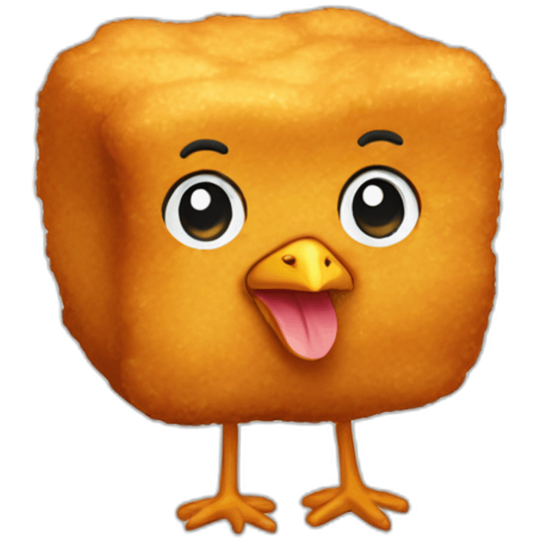 Chicken nugget emoji