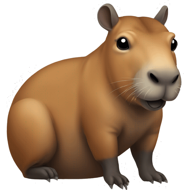 cool capibara emoji