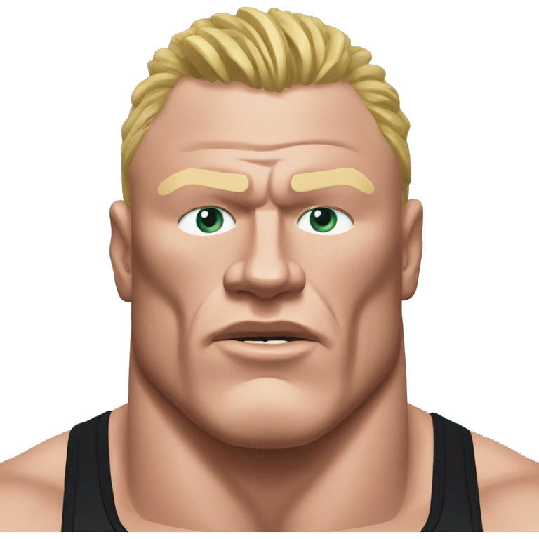 Brock lesnar emoji