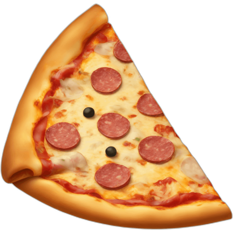 pizza with salami emoji