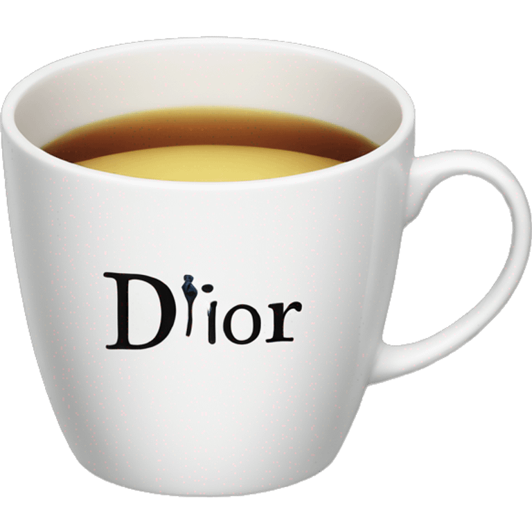 Dior cup emoji