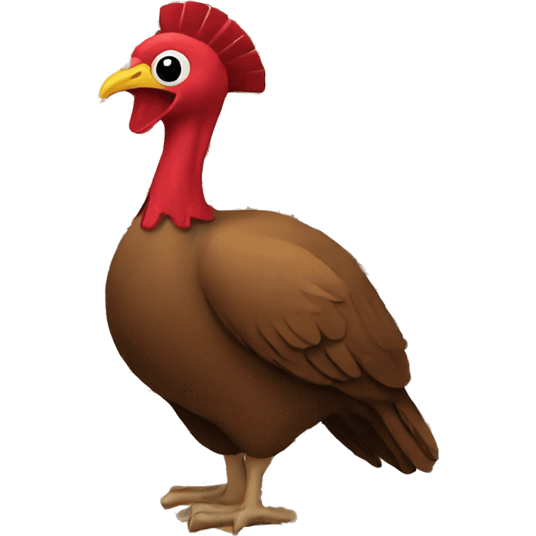 Social media turkey emoji