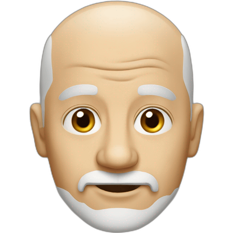 old bald guy emoji