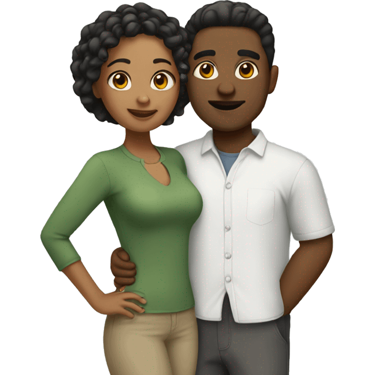 Mixed couple  emoji